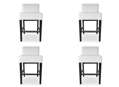 4x Bar Hocker Barhocker Tresen Tisch Stuhl Set Stühle Polster Sitz Garnitur